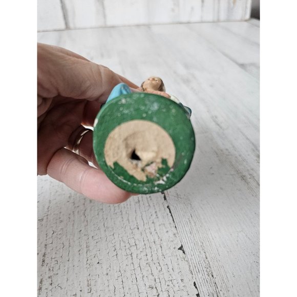 Vintage Mary virgin 4" praying nativity statue figurine religious Xmas decor - Picture 7 of 7